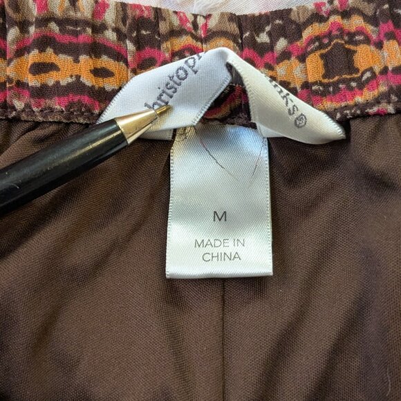 Christopher Banks Tiered Skirt - Elastic waist, Lined Medium to Large - Picture 7 of 8